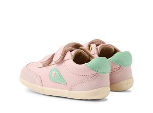 Bobux Step Up Champ scarpe in pelle, ballet pink-hemlock