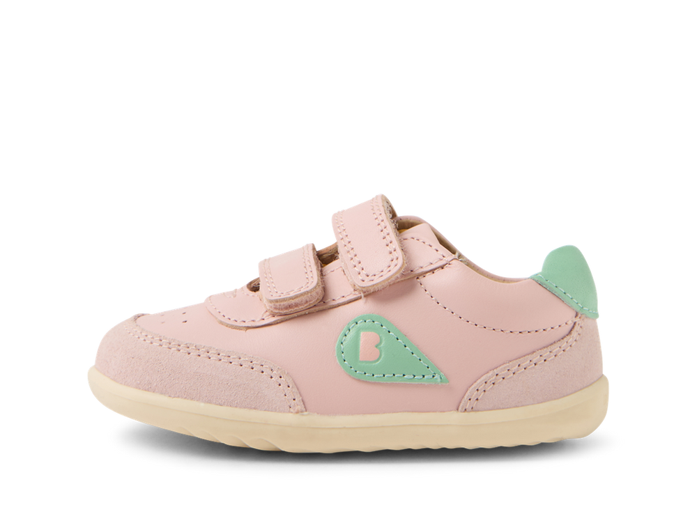 Bobux Step Up Champ scarpe in pelle, ballet pink-hemlock