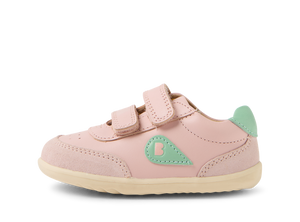 Bobux Step Up Champ scarpe in pelle, ballet pink-hemlock