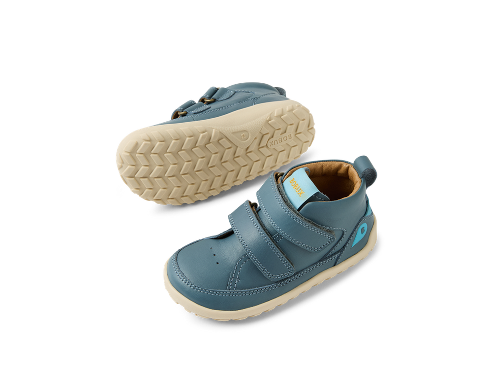 Bobux Step Up Trek, Alpha, scarpa barefoot, colore stormy weather