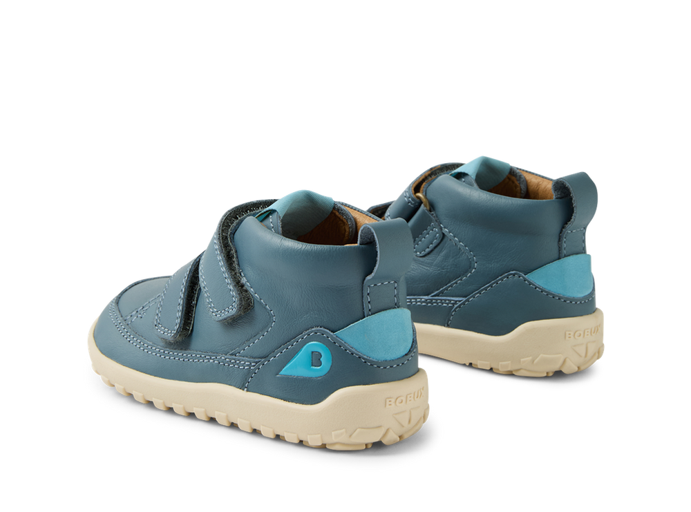 Bobux Step Up Trek, Alpha, scarpa barefoot, colore stormy weather