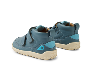 Bobux Step Up Trek, Alpha, scarpa barefoot, colore stormy weather