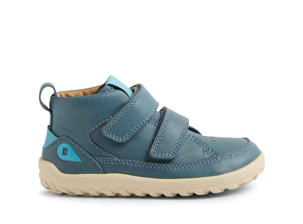 Bobux Step Up Trek, Alpha, scarpa barefoot, colore stormy weather