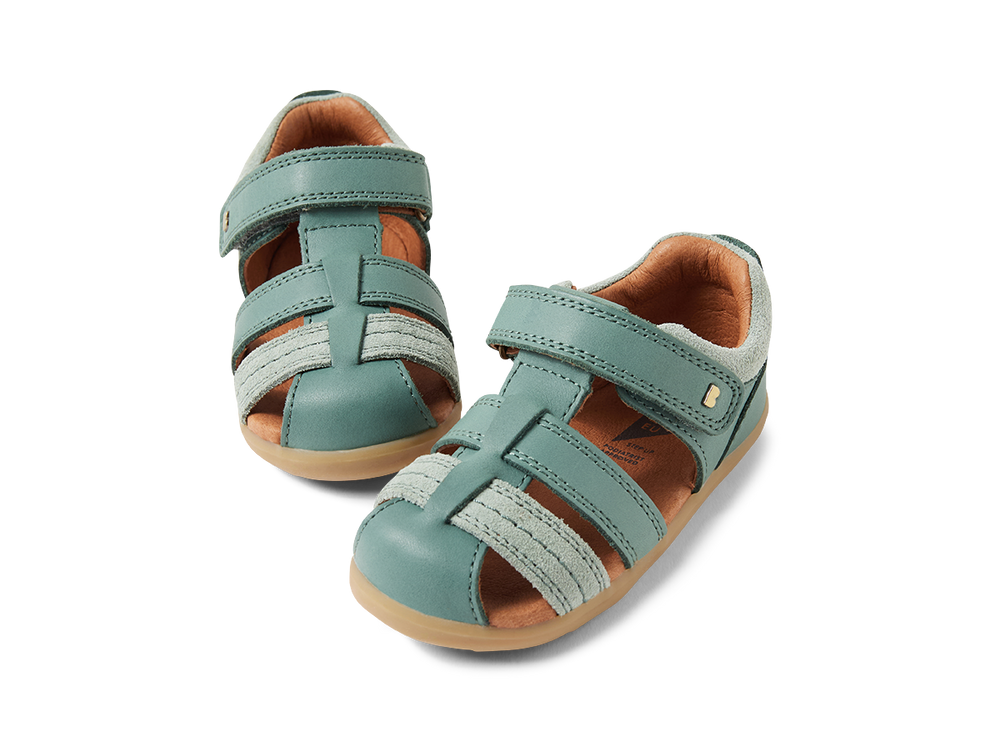 Bobux, sandalo per bambini Step up, modello Roam colore iceberg green