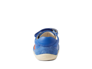 Bobux Step Up Champ scarpe primi passi in pelle, Olympian blue