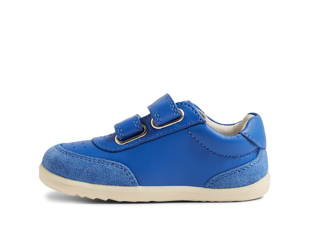Bobux Step Up Champ scarpe primi passi in pelle, Olympian blue