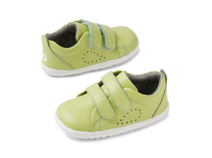 Bobux Step Up Grass Court shadow lime