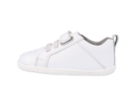 Bobux Step Up Pace, scarpe primi passi in pelle, colore optical white