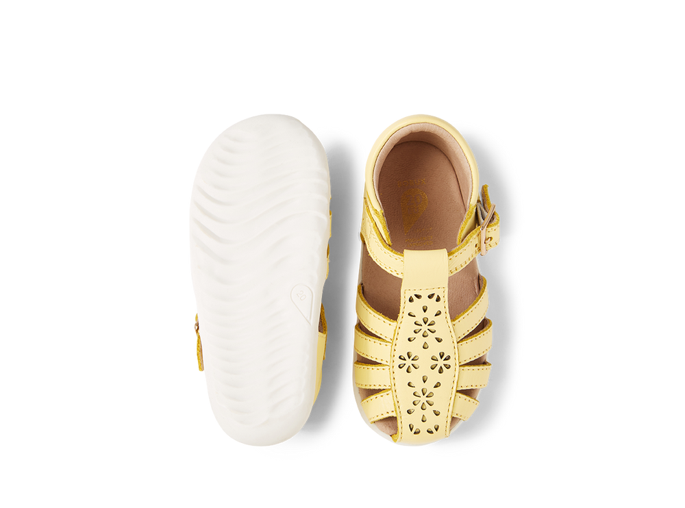 Bobux, sandalo per bambini Step up, modello Chelsea, colore pale banana