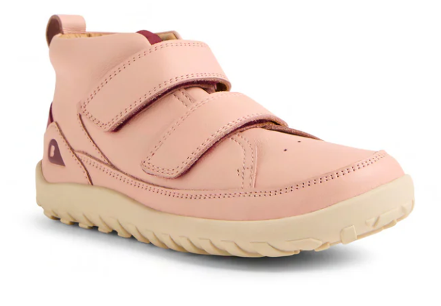 Bobux Step Up Trek, Alpha, scarpa barefoot, colore cameo rose
