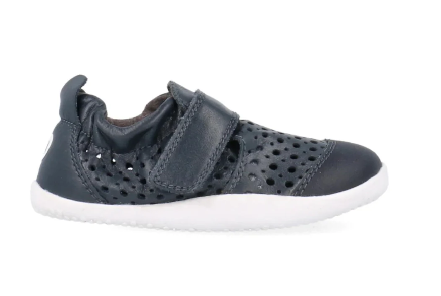 Bobux Xplorer Go punch, scarpina morbida, navy