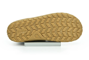 Bobux Step Up Trek, Alpha, scarpa barefoot, colore vetiver
