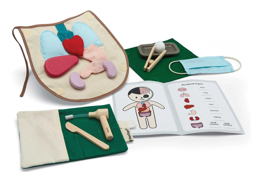 Set del chirurgo in legno, Plan Toys