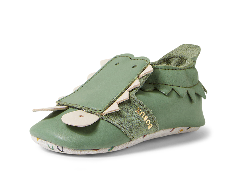 Bobux babbucce Soft Sole Serpente Snap Olive