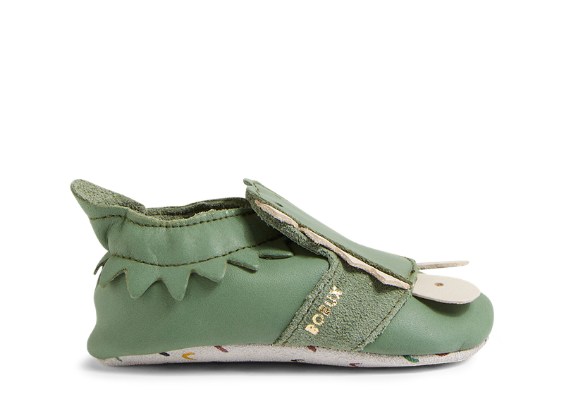 Bobux babbucce Soft Sole Serpente Snap Olive
