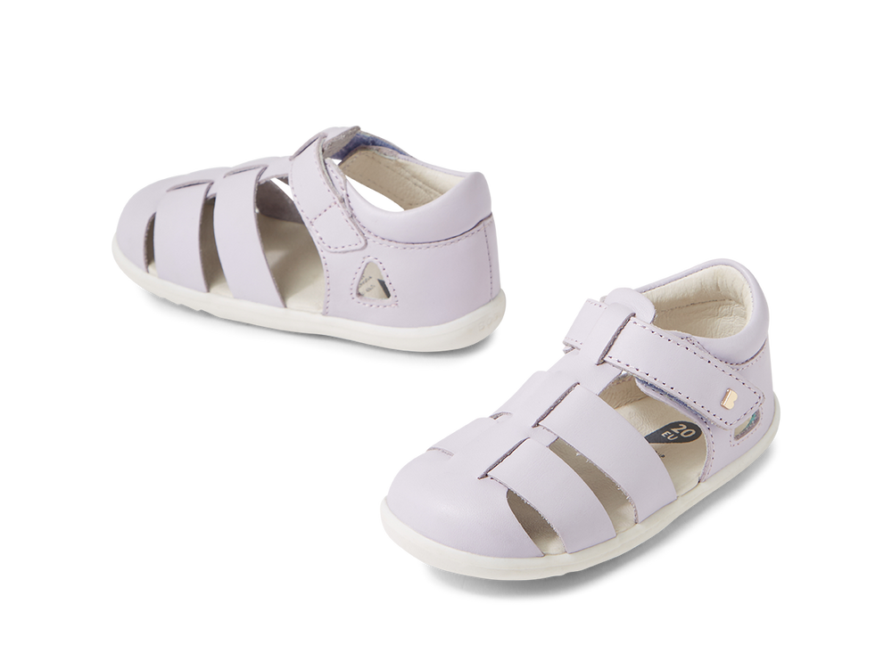 Bobux, sandalo per bambino, Step up Tidal colore thistle, lilla.