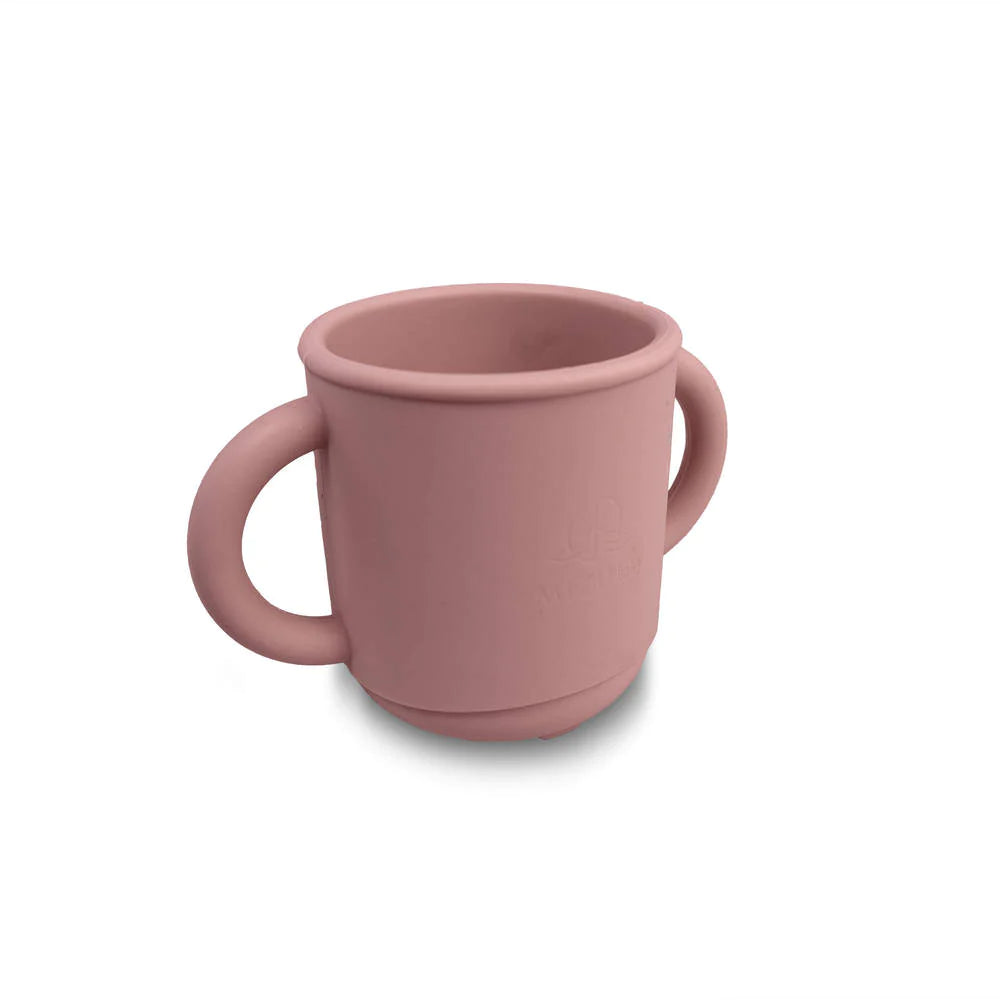 Taiki EVO Cup - tazza evolutiva in Silicone 3 in 1, Mizu Baby. Bicchiere rosa