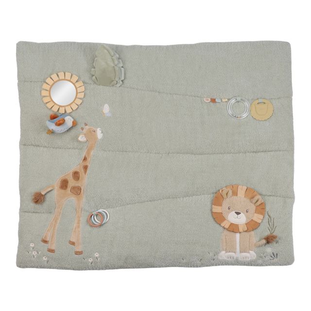 Tappeto attività morbido PlayPen Mat Safari Friends, Little Dutch