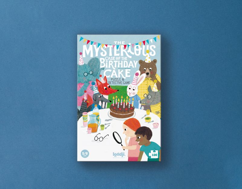 Londji, The Mysterious Case of the Birthday Cake Puzzle & Detective Game