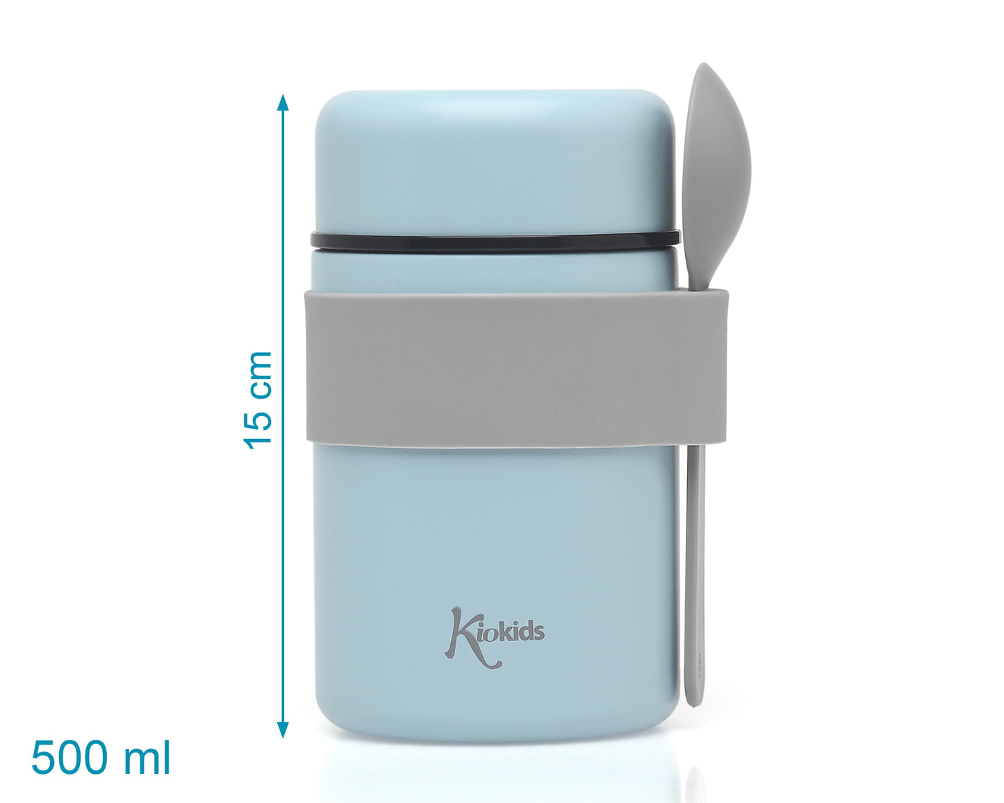 Thermos pappa con cucchiaio, 500 ml Kiokids