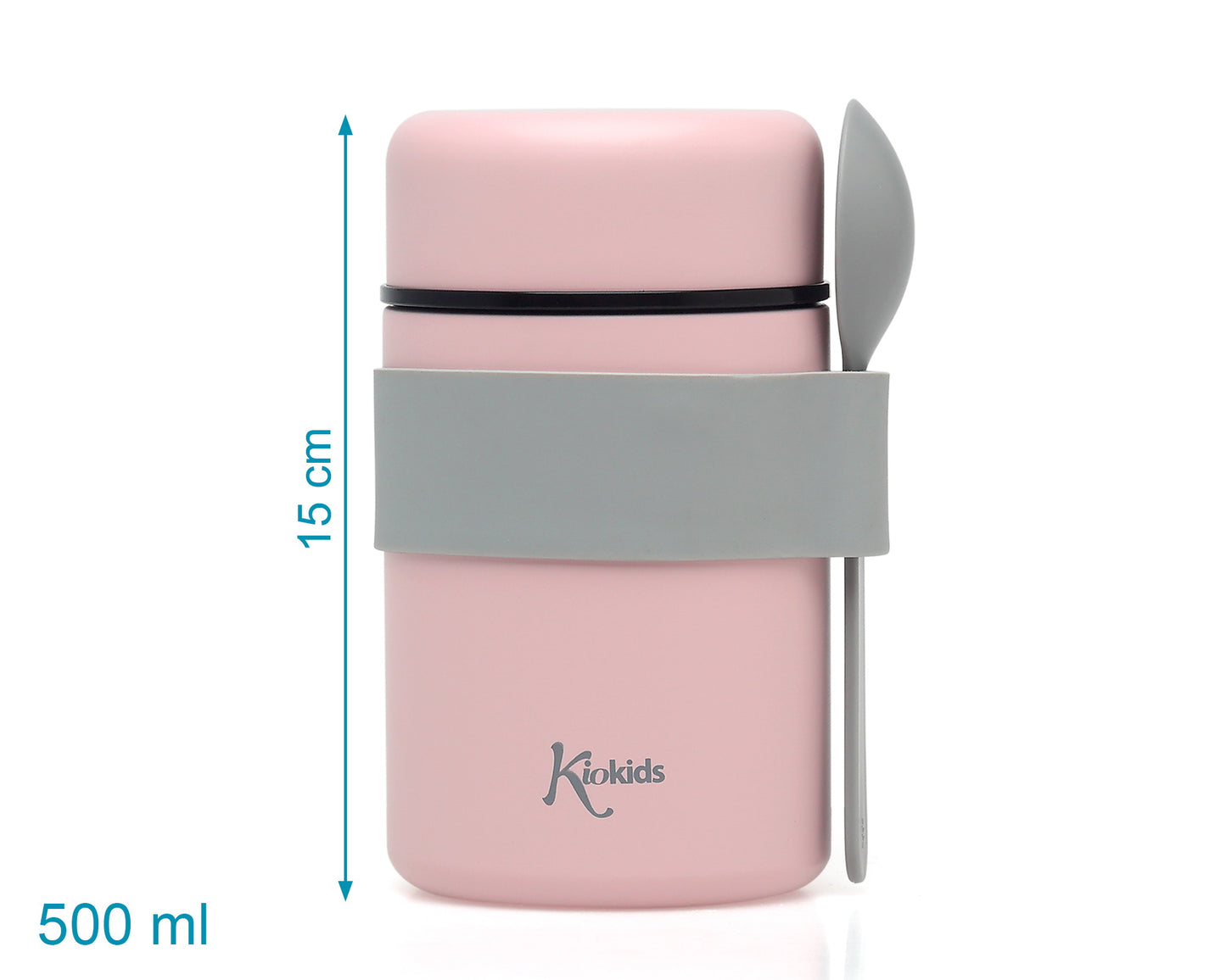 Thermos pappa con cucchiaio, 500 ml Kiokids