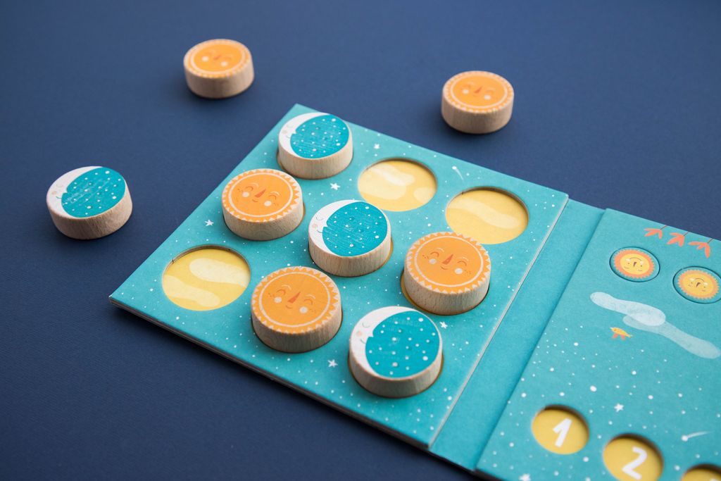 Londji, Tic Tac Toe, Tris, gioco di strategia in legno