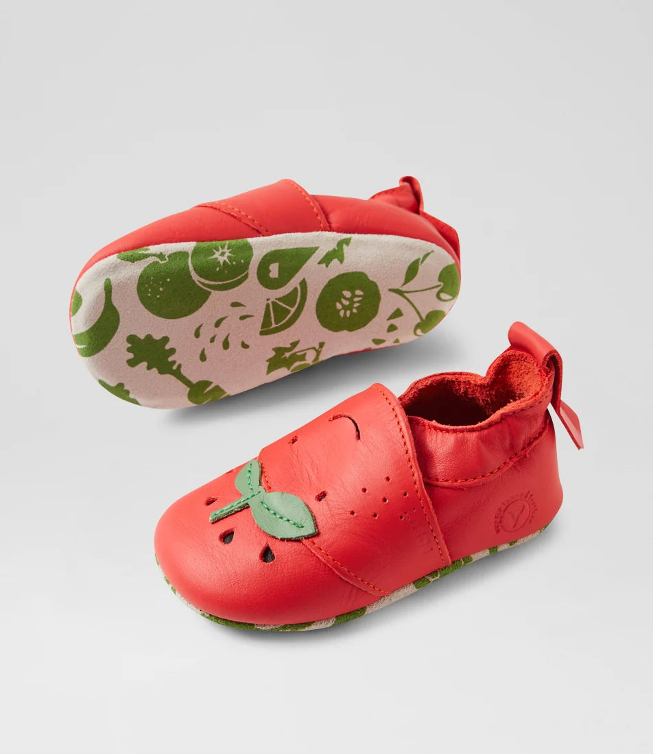 Bobux babbucce Soft Sole Pomodoro Tommy Tomato Grenadine