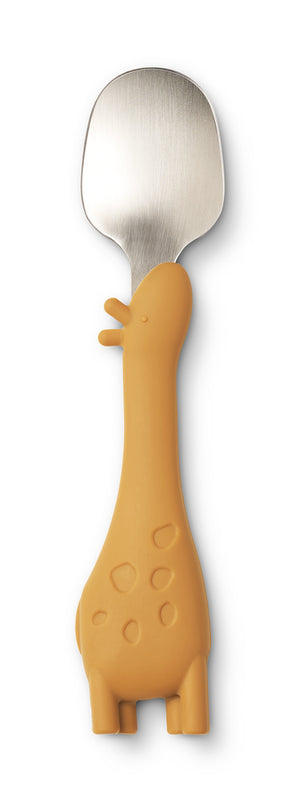 
                
                    Carica l&amp;#39;immagine nella Galleria, cucchiaio con manico aforma di giraffa arancione
                
            