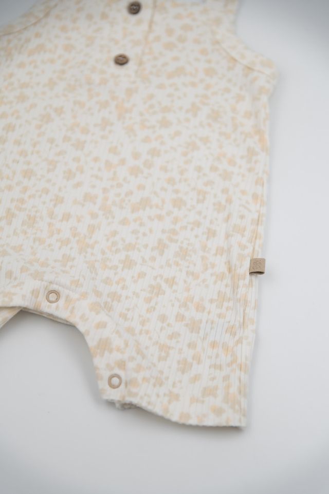Tutina a spalline sottili, Print petals, in fibra di bambù, Bamboom