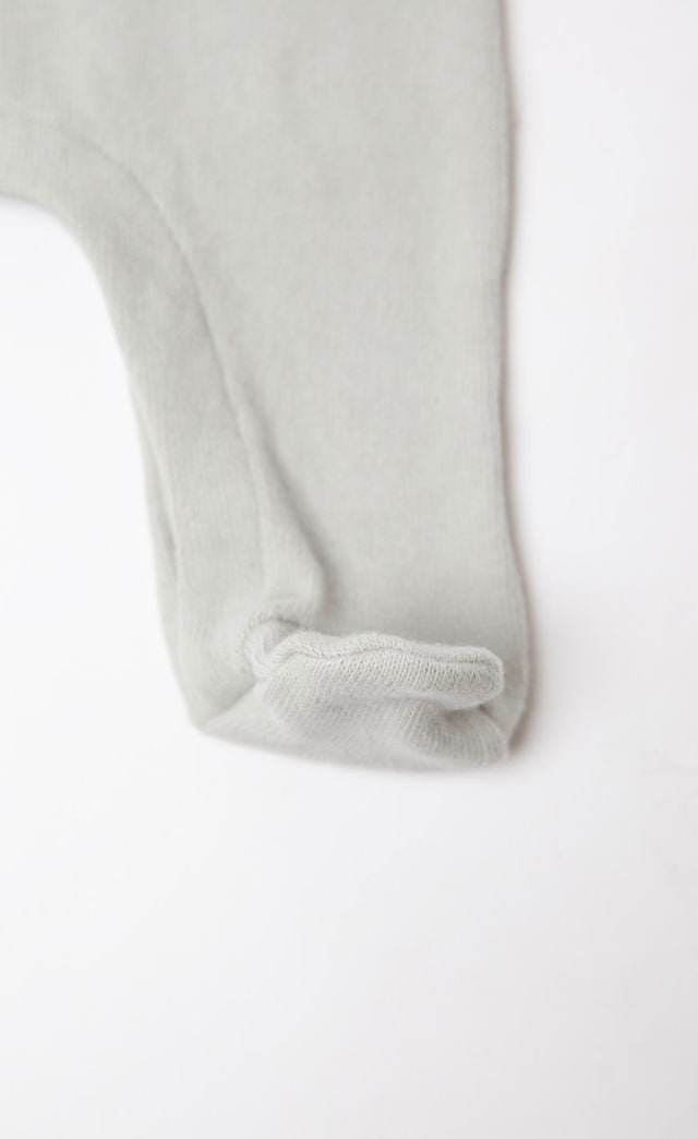 Tutina con ricamo, ACQUA, con collo tondo, maniche lunghe, Bamboom