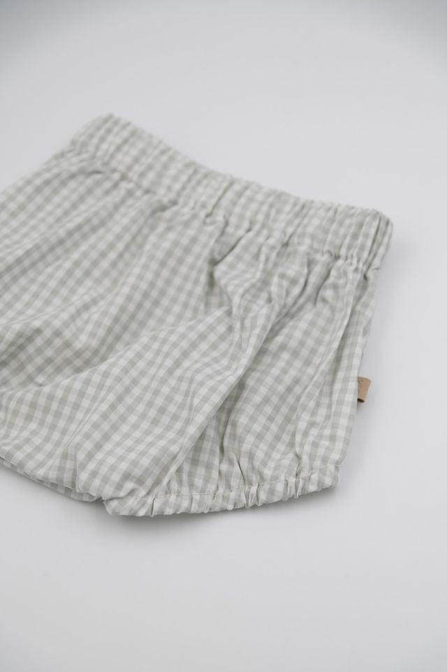 Twin Set SQUARE BOY bimbo, Verde menta, in fibra di bambù e cotone,  Bamboom