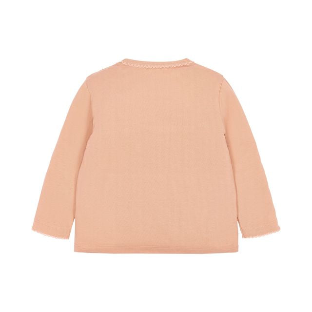 Pigiama a maniche lunghe 2 pezzi bimba, Two piece Pijama Safari Flamingo, Little Dutch