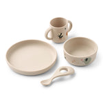 Set pappa in silicone, VIVI di  Liewood, fantasia CIRCUS