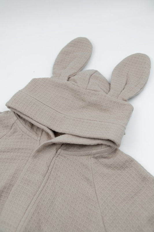 Accappatoio in spugna waffle bimbo 2-4 anni, Bamboom