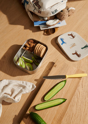 Porta merenda in silicone e acciaio, Liewood
