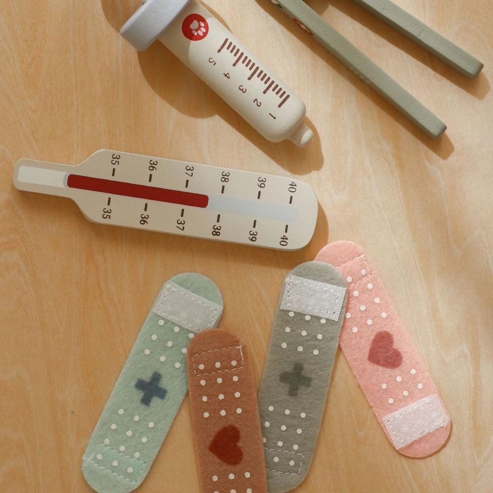 cerotti e termometro