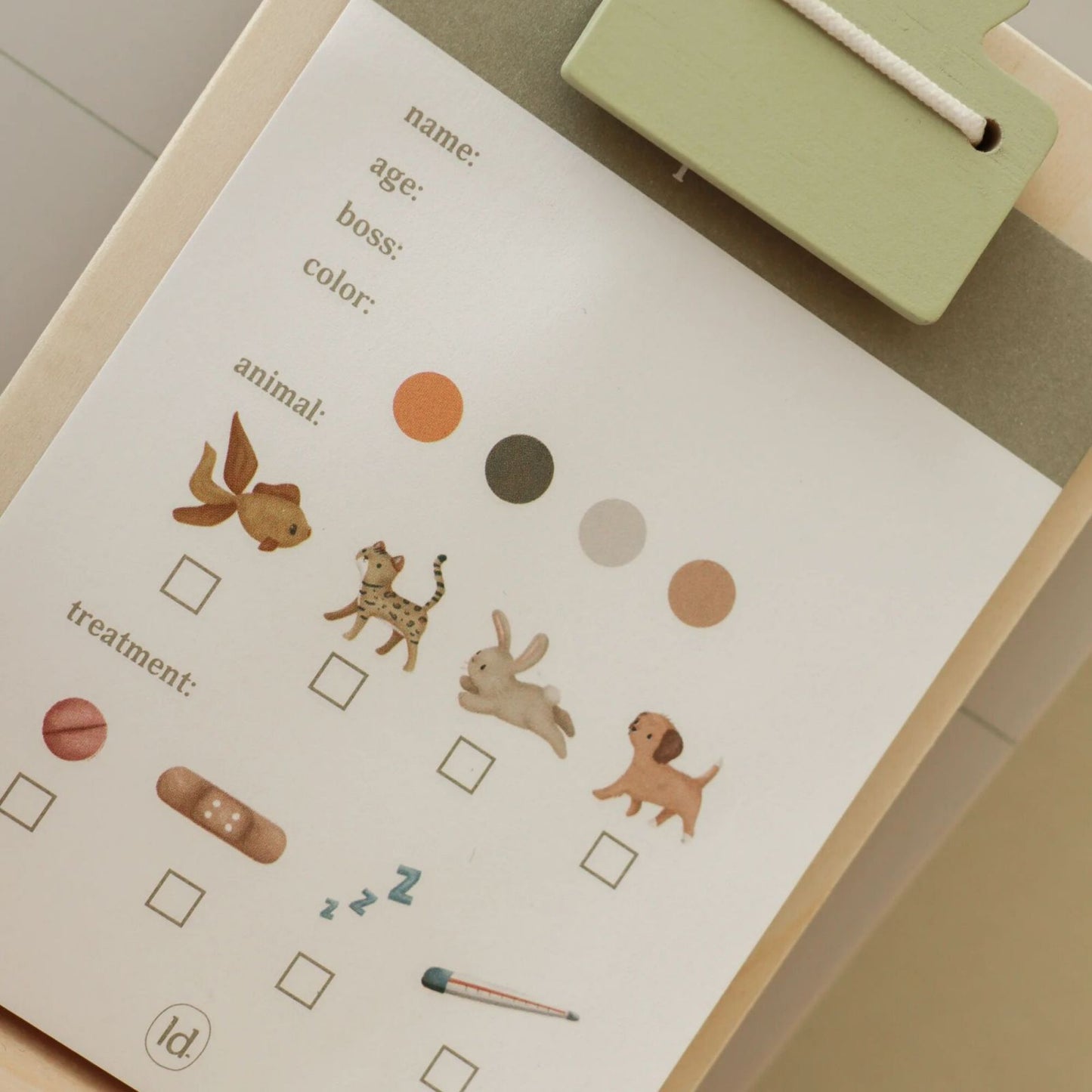 Banco del Veterinario, Wooden Veterinary Practise, Little Dutch