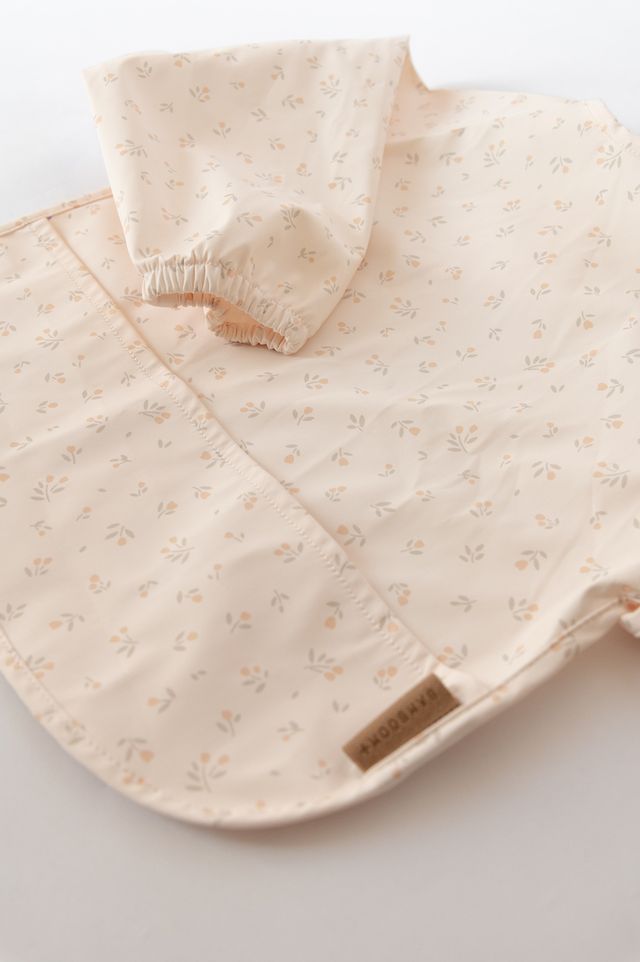 Bavaglino bib impermeabile con maniche, Bamboom