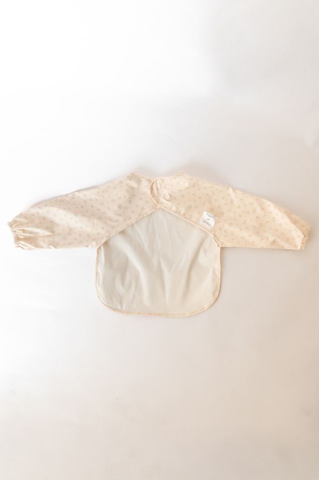 Bavaglino bib impermeabile con maniche, Bamboom
