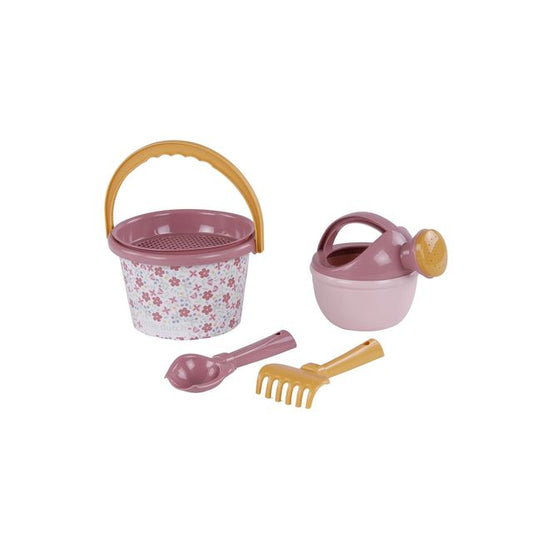 Set da spiaggia con innaffiatoio, Beach set, gioco per bambini, rosa fantasia fiori, Little Dutch (Copia)