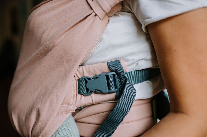 Marsupio portabebe per neonati Boba Bliss, Bloom (rosa)