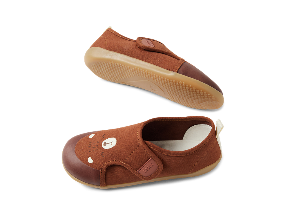 Bobux indoor, scarpe da interno, nook bear mocha