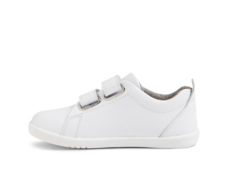 Bobux I Walk Grass Court scarpe in pelle, per bambini dai due anni circa, colore optical white