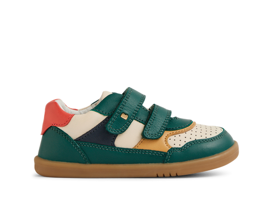 Bobux I walk HUNTER scarpe in pelle per camminatori esperti,colore SWAN RAINFOREST