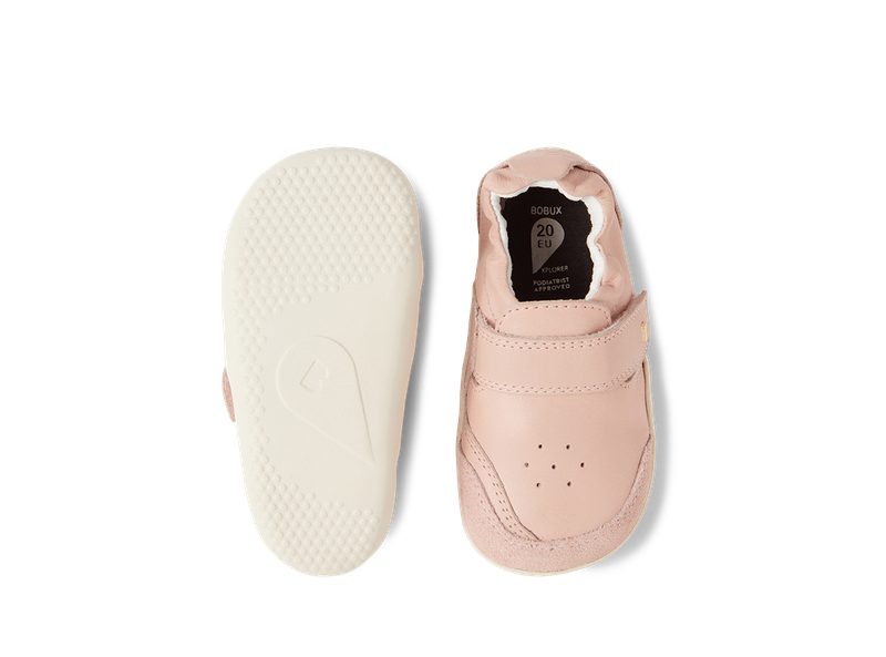Bobux Xplorer RIPPLE, scarpe primi passi in pelle, colore CAMEO ROSE