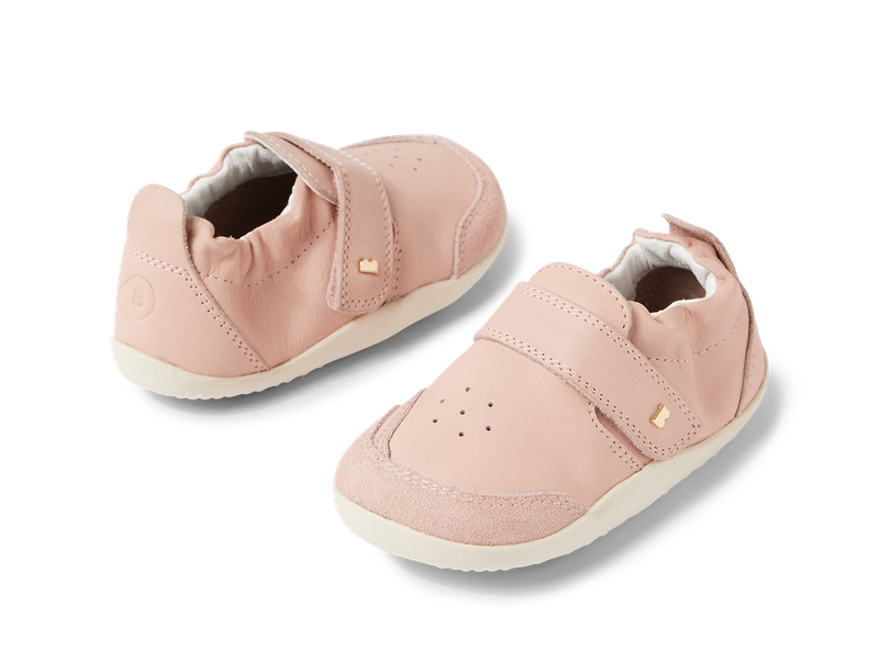 Bobux Xplorer RIPPLE, scarpe primi passi in pelle, colore CAMEO ROSE