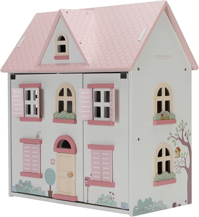 Casa delle bambole in legno dai 3 anni, Little Dutch
