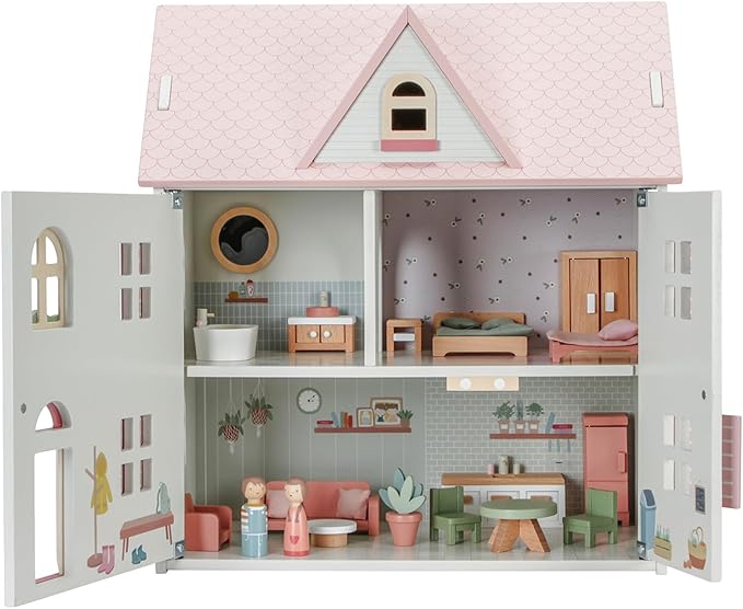 Casa delle bambole in legno dai 3 anni, Little Dutch