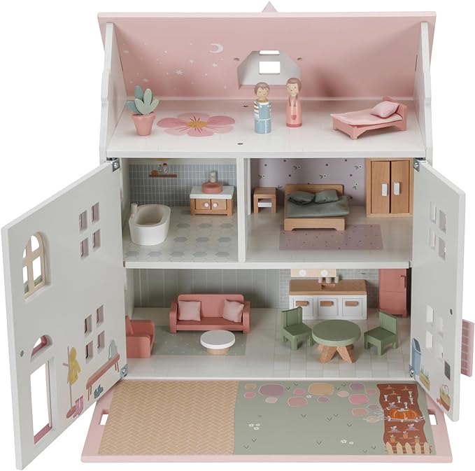 Casa delle bambole in legno dai 3 anni, Little Dutch
