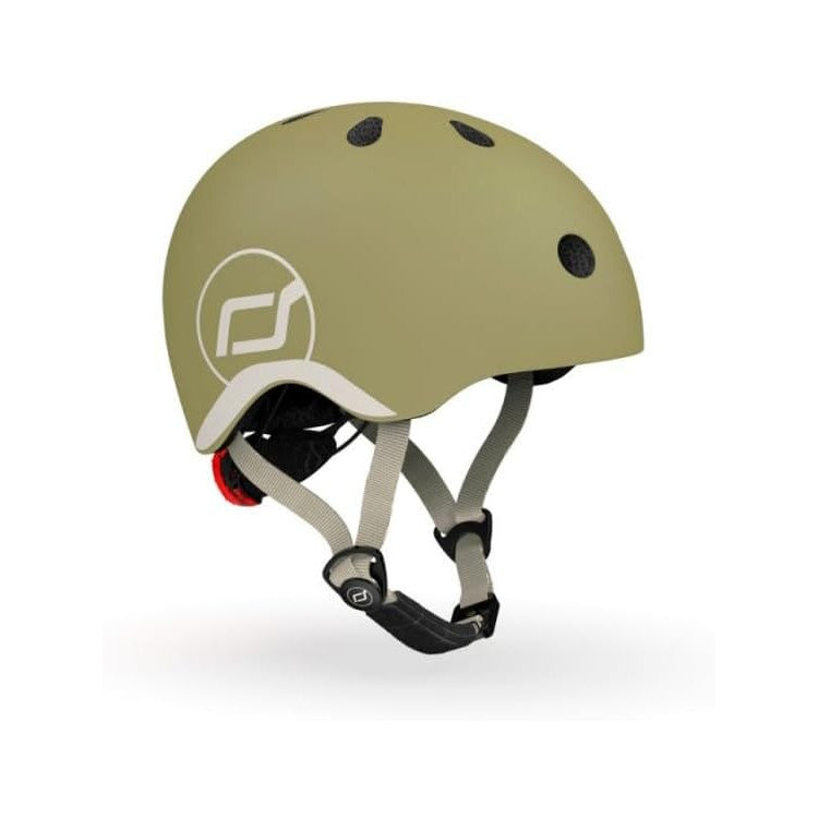 Casco Baby XXS-S colore Olive, Scoot and Ride